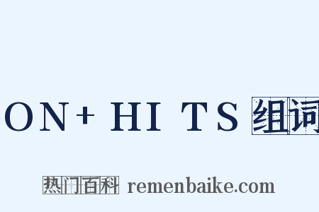 ON+HITS组词是什么意思的图片